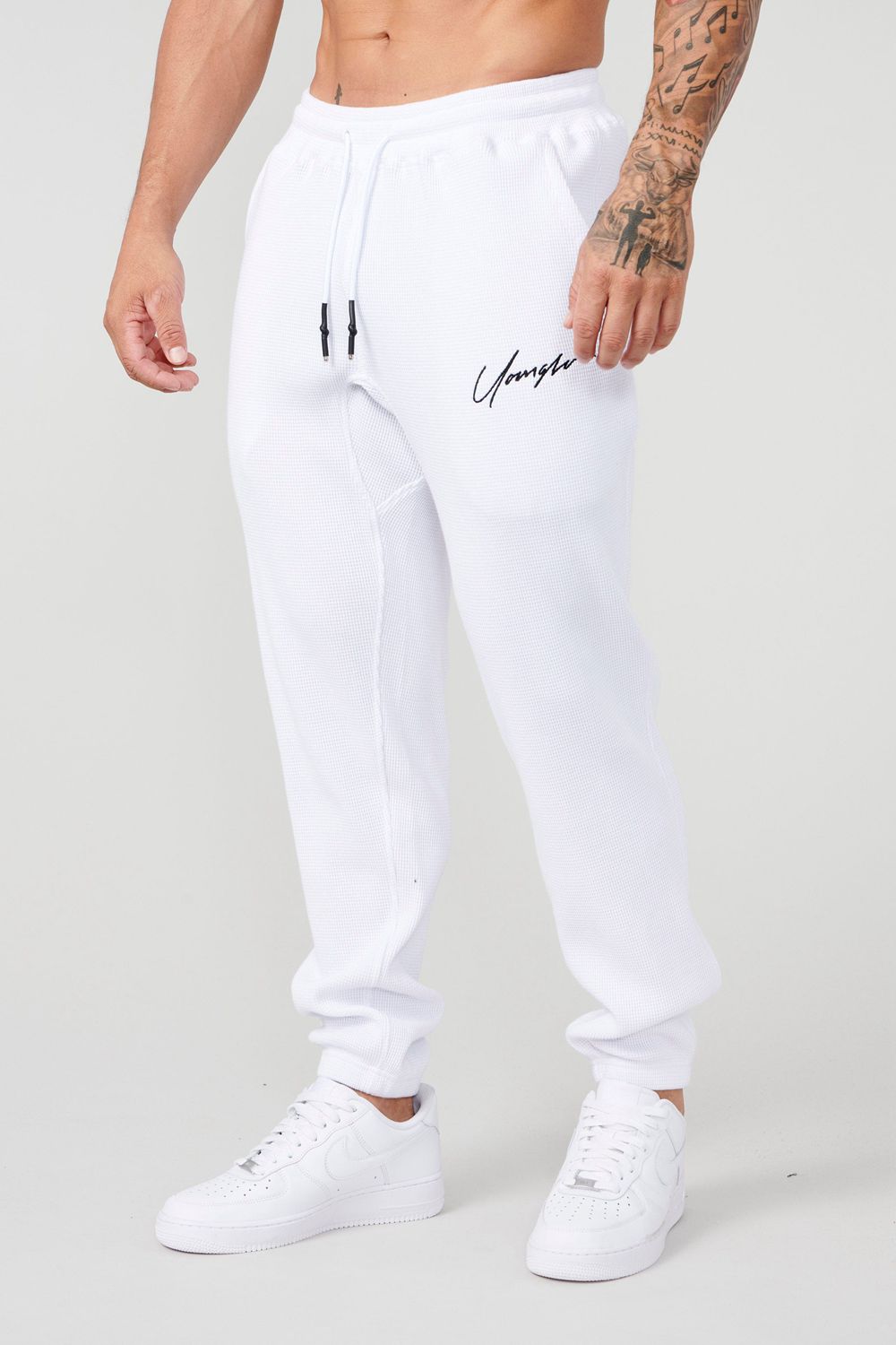 Young LA 207 Cozy Thermal Joggers White Canada | QSOX-61209