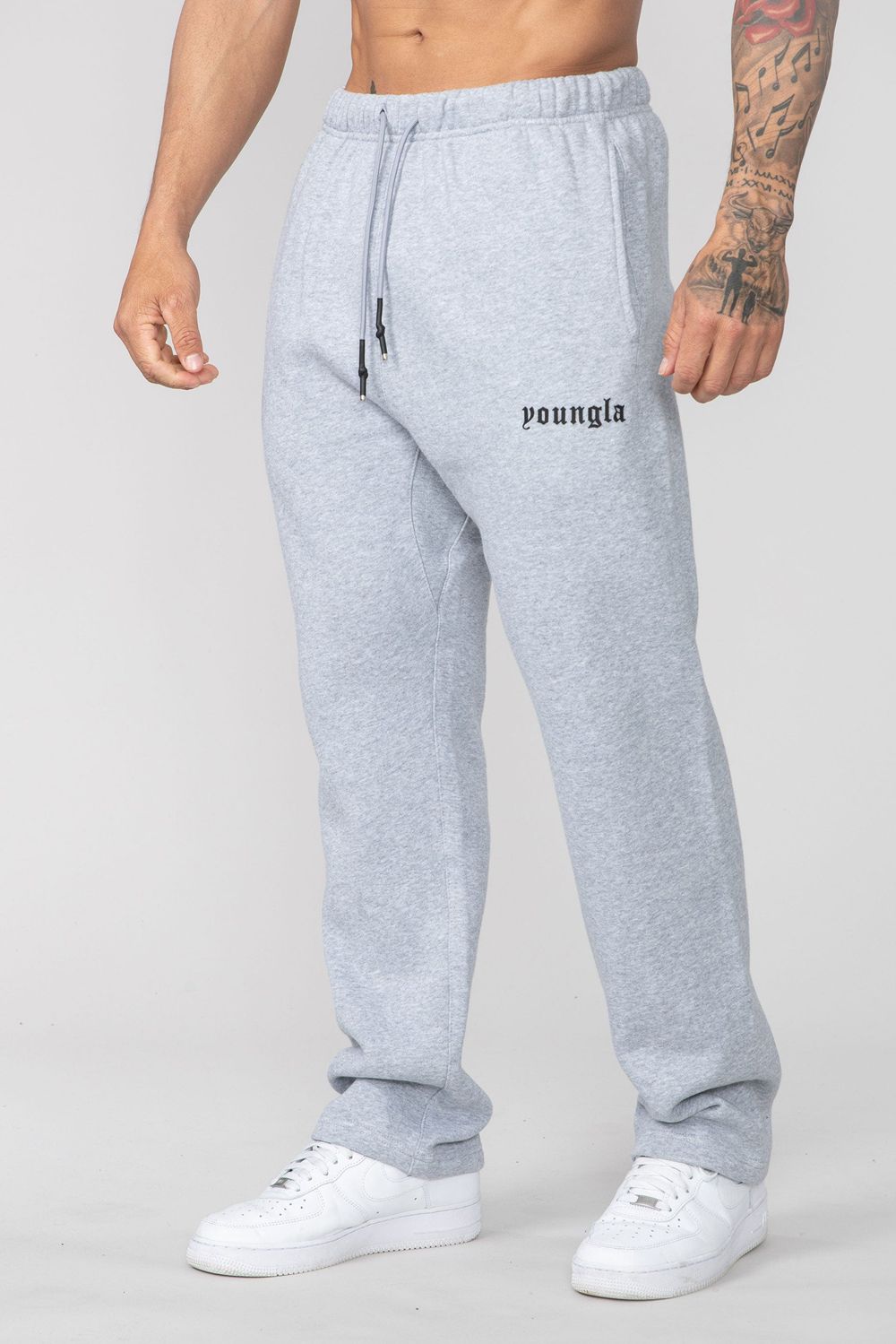 Young LA 216 Eternal No Cuff Sweats Light Grey Canada | ZFGD-59830