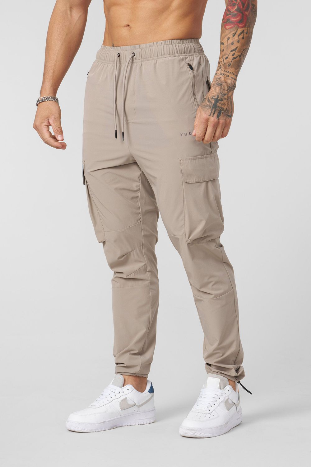 Young LA 218 Travel Cargo Joggers New Colors Beige Canada | KEPU-69152