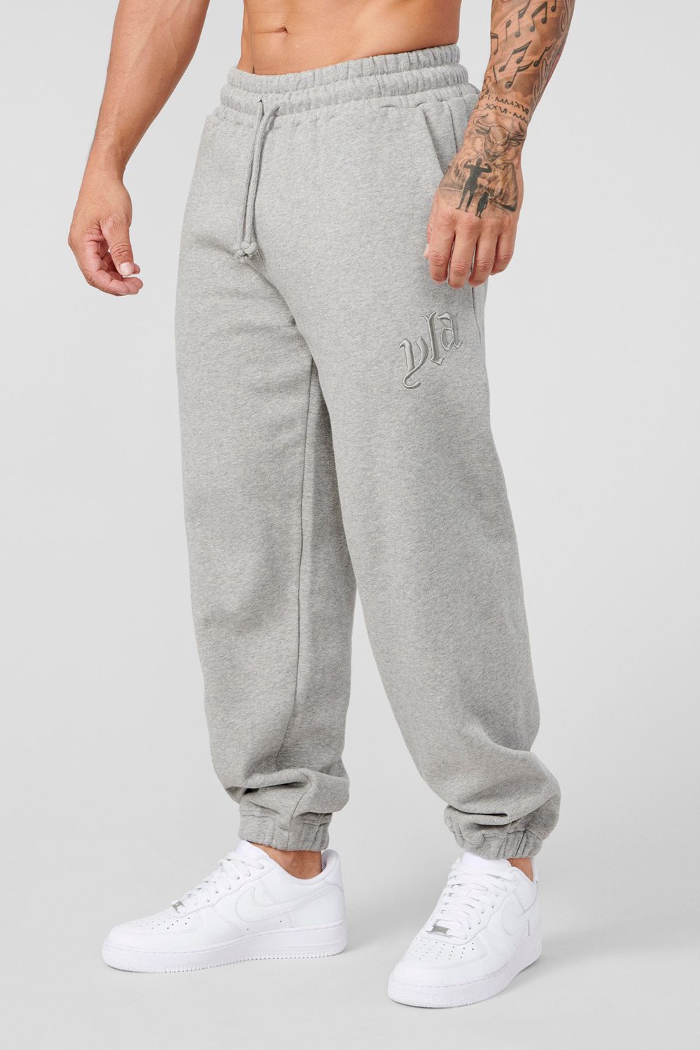 Young LA 222 - Marshmallow Joggers Grey Canada | NZTC-81362