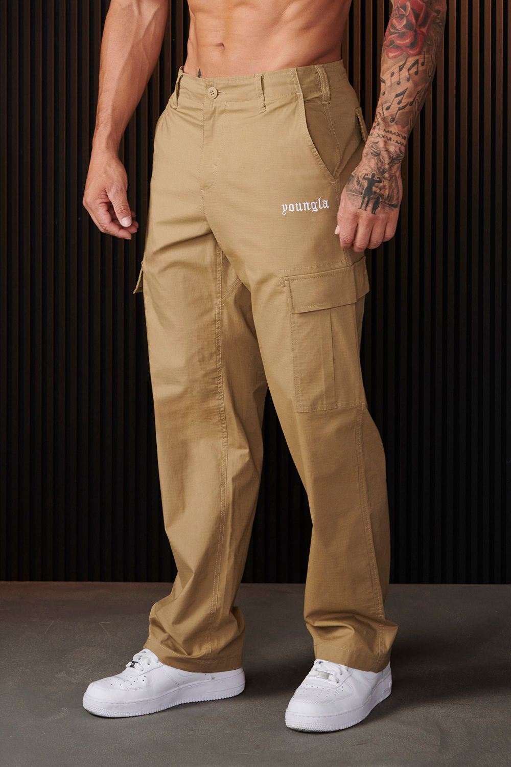 Young LA 226 - Trailblaze Cargos Beige Canada | UADG-68037