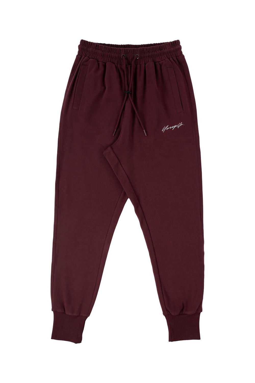 Young LA 228 Cloud Joggers Burgundy Canada | CEVM-76421