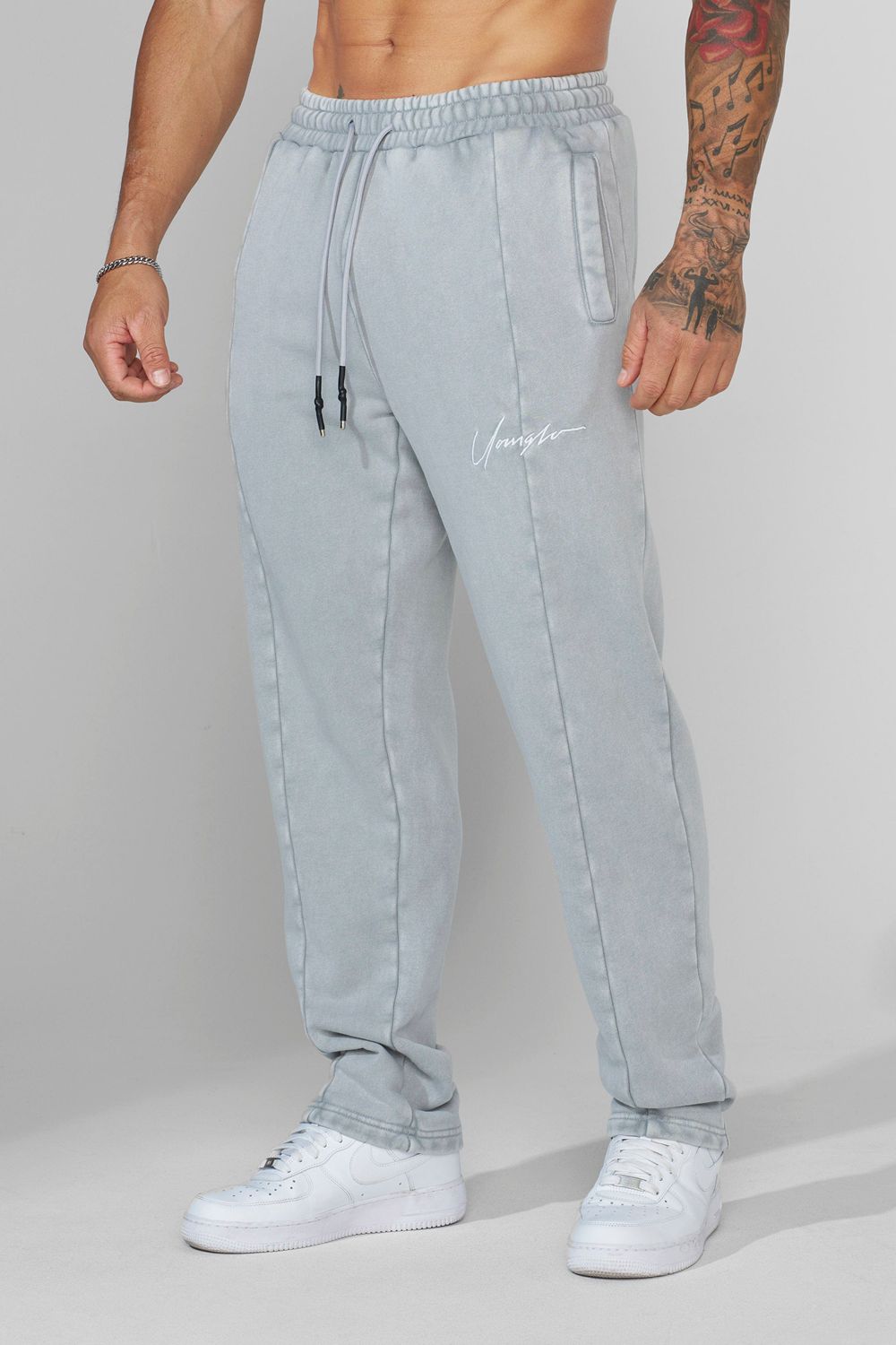 Young LA 229 - Frontline Sweat Pants Light Blue Canada | UJWN-60931