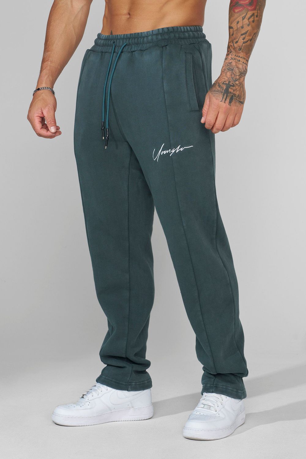 Young LA 229 - Frontline Sweat Pants Teal Canada | BLRG-70854