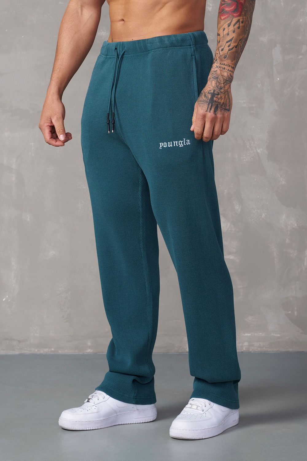 Young LA 230 - No Cuff Thermal Pants Green Canada | BKMX-81306