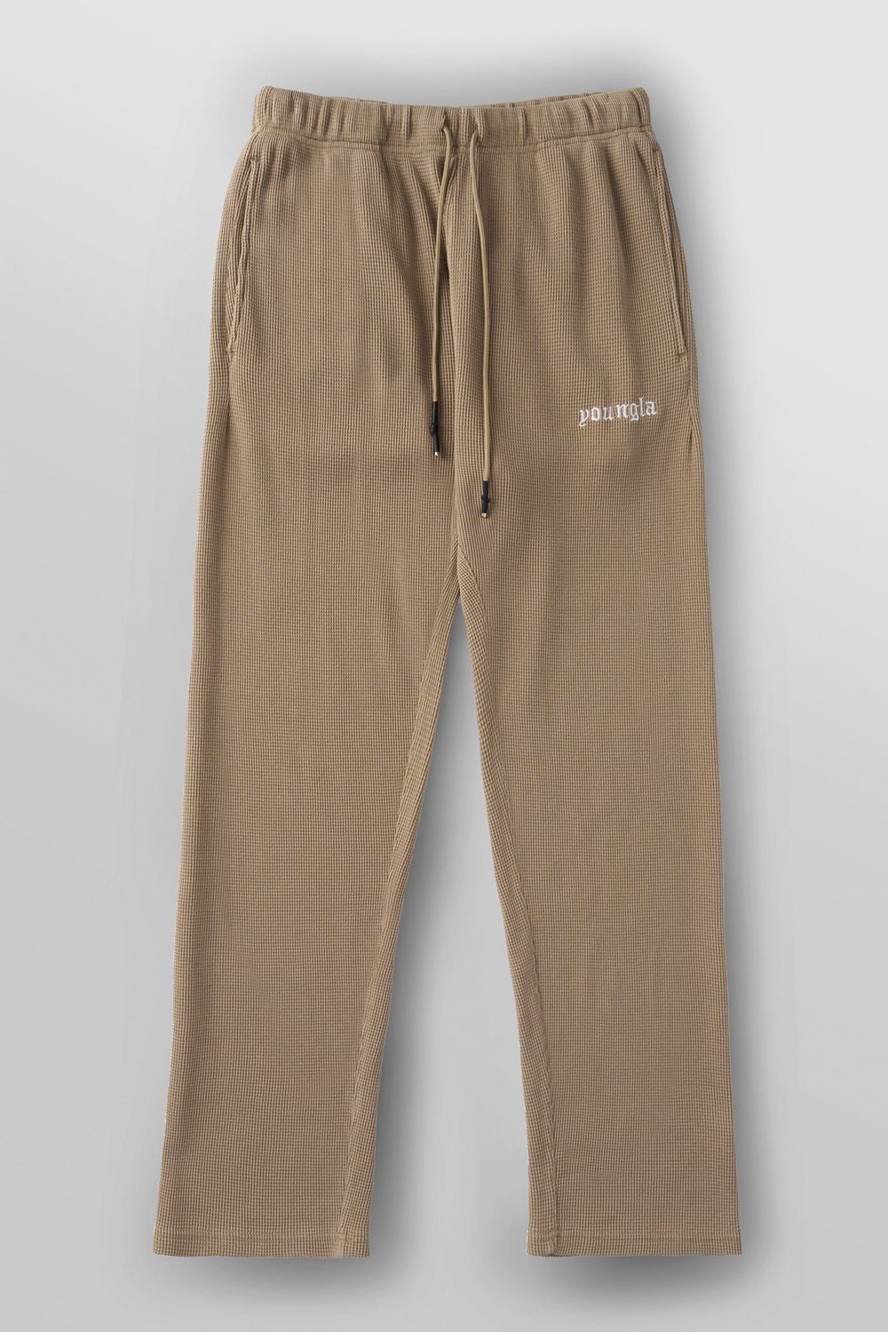 Young LA 230 - No Cuff Thermal Pants Khaki Canada | FGKO-60132