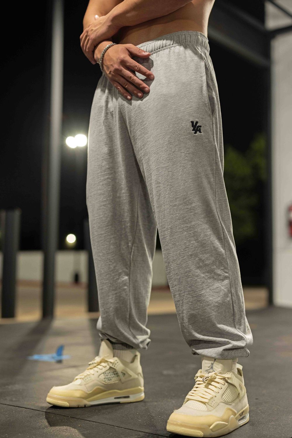 Young LA 231 Pump Cover Joggers Light Grey Canada | CDJX-82174