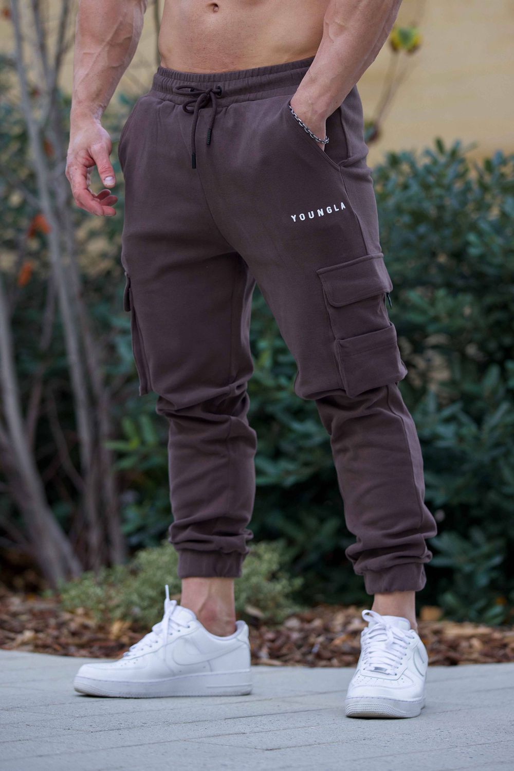 Young LA 240 Cloud Rambo Joggers Brown Canada | ENDP-84230