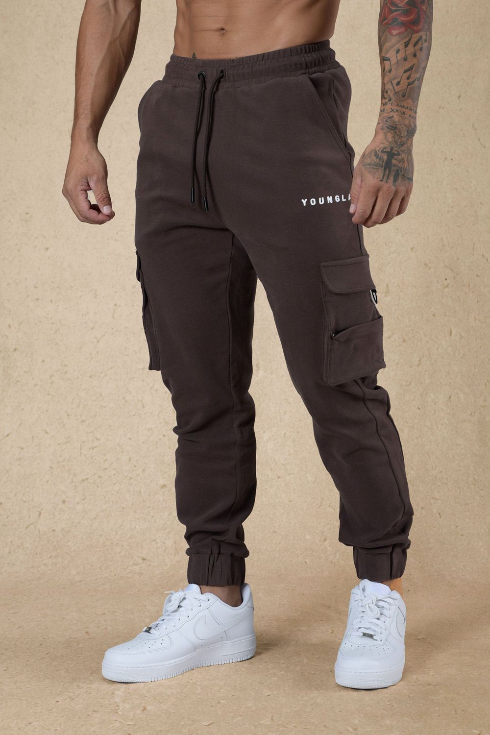 Young LA 240 Cloud Rambo Joggers Brown Canada | ENDP-84230