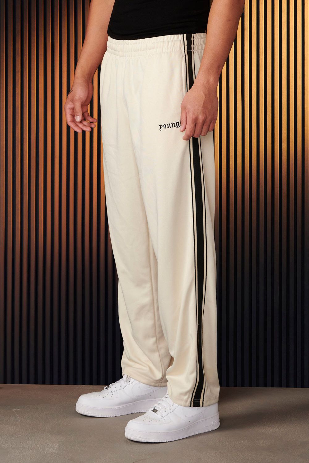 Young LA 241 - Warm Up Pants Cream Canada | KGIQ-20465