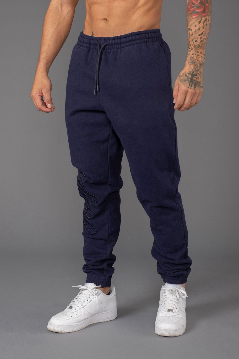 Young LA 245 Autograph Joggers Navy Canada | EMNL-37029