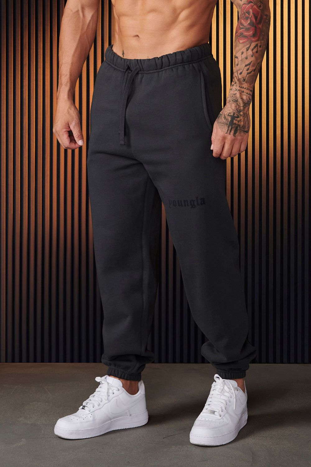 Young LA 266 - Cloud 9 Joggers Dark Grey Canada | CZQL-14852