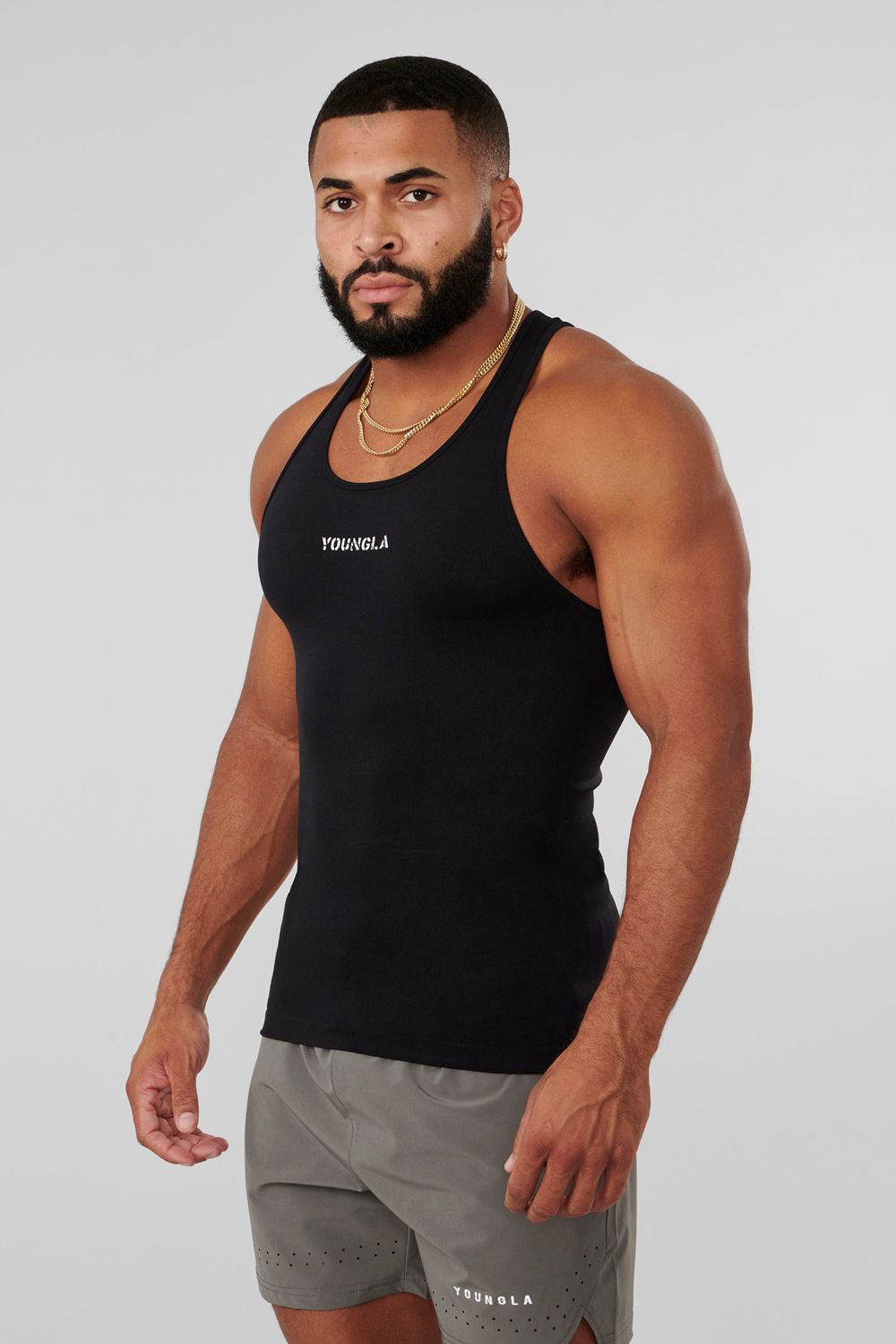 Young LA 302 Supervillain Stringers Black Canada | MSEO-68291