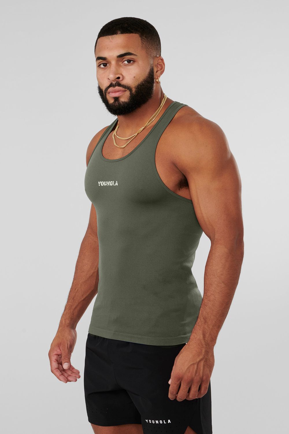 Young LA 302 Supervillain Stringers Olive Canada | RPSI-98732