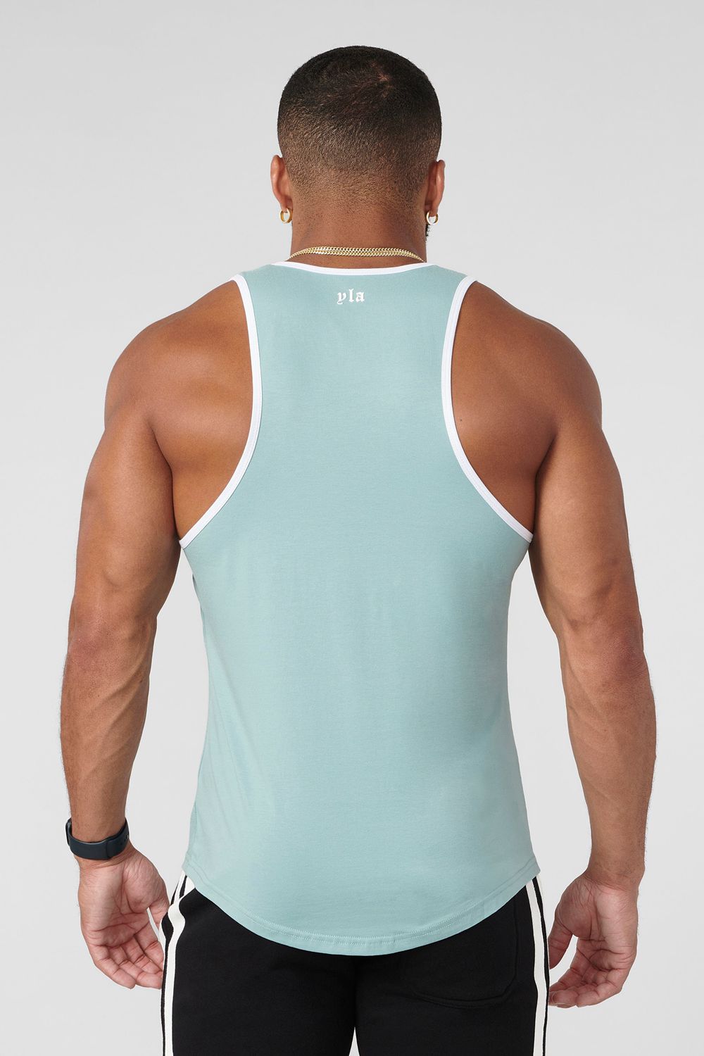 Young LA 319 - Pristine Tank Tops Aqua Canada | VKBM-80935