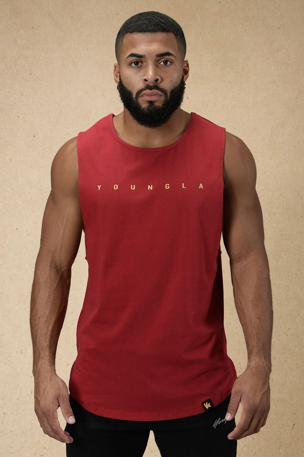 Young LA 332 Infinity Muscle Tanks Red Canada | PSQI-86957