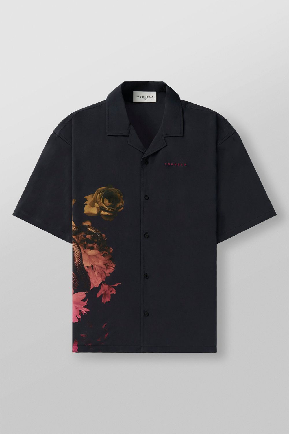 Young LA 4006 - Miami Sunset Shirts Black Canada | SXCT-50741