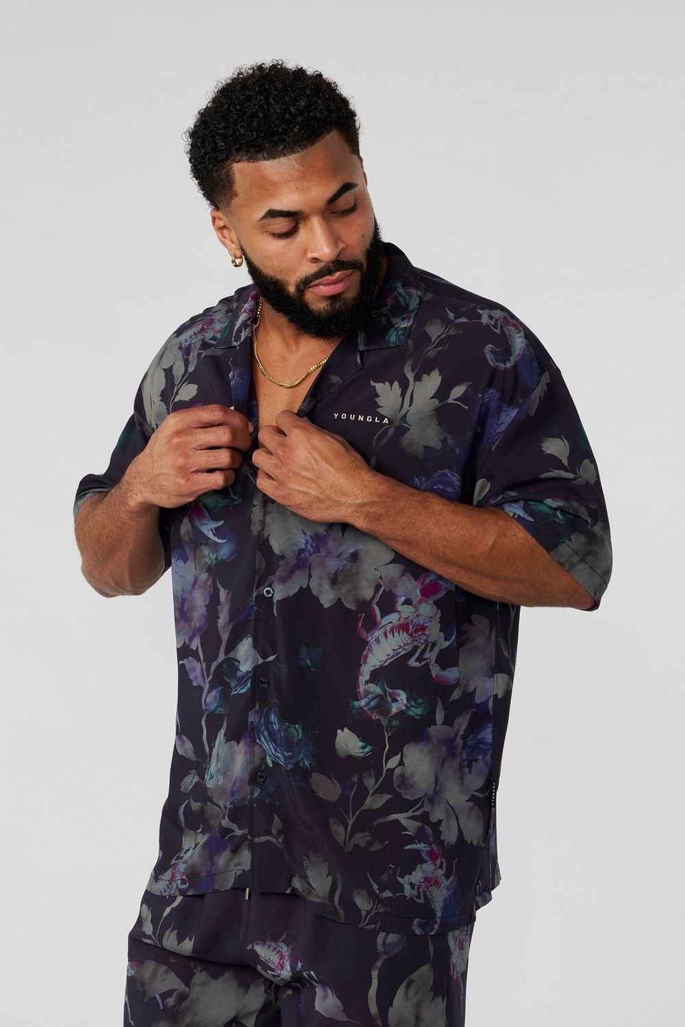 Young LA 4006 - Miami Sunset Shirts Multicolor Canada | IKLC-57239