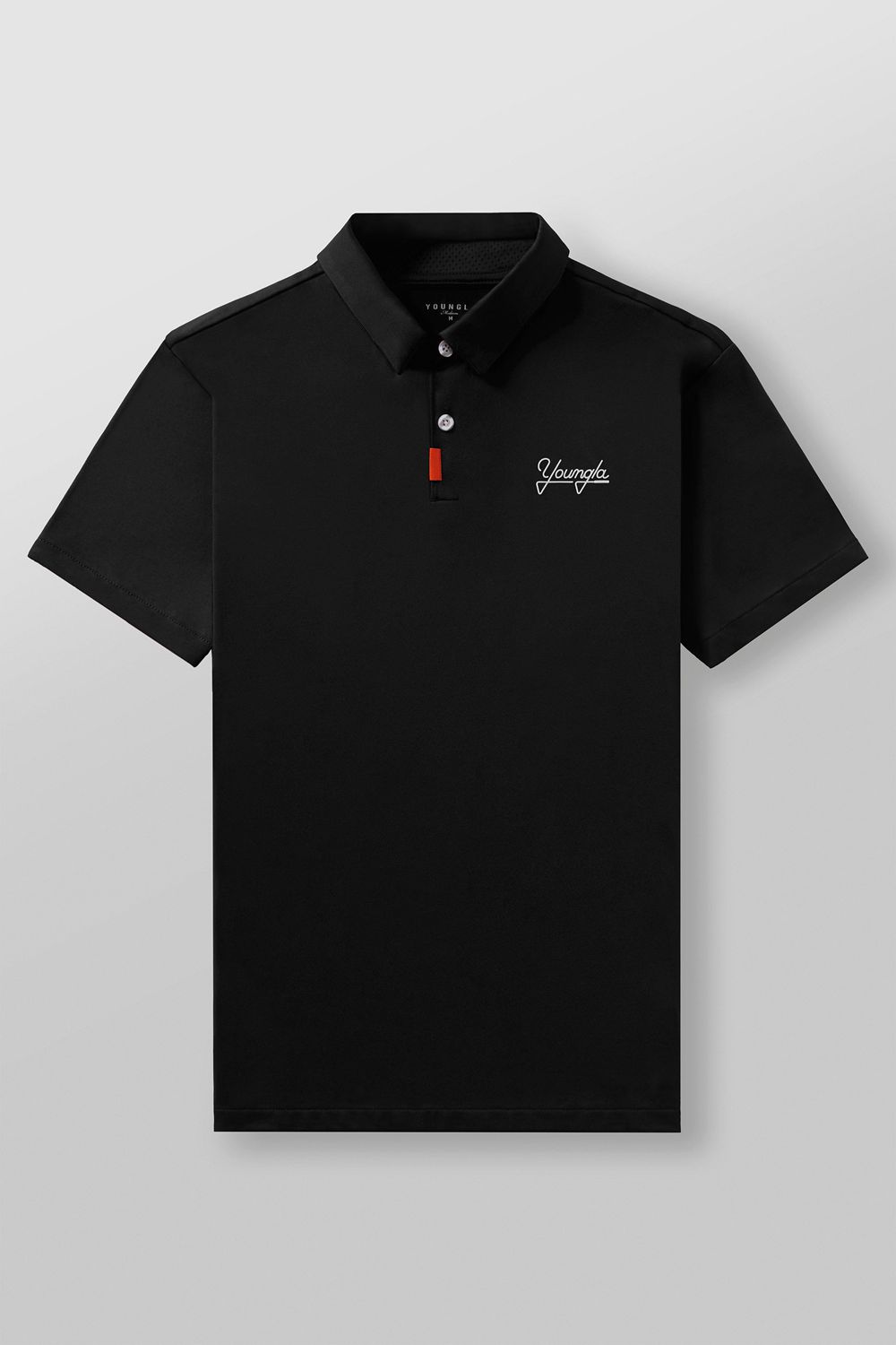 Young LA 4069 - Tee Time Golf Polos Black Canada | MKHQ-30789