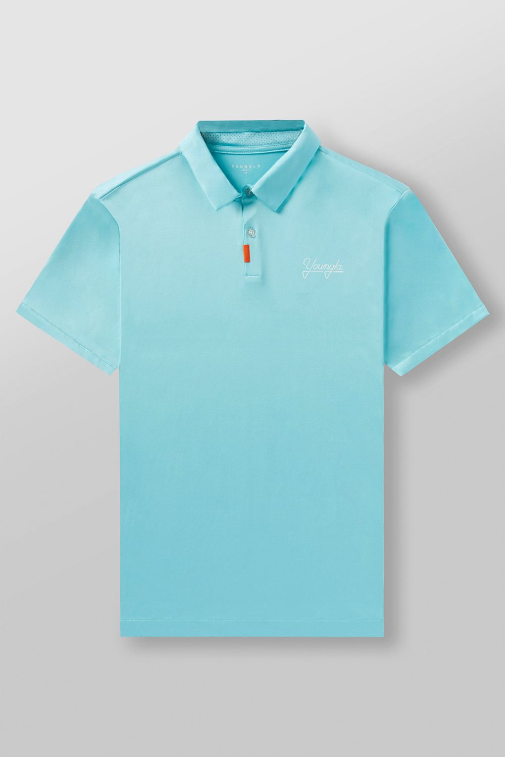 Young LA 4069 - Tee Time Golf Polos Turquoise Canada | XWEQ-42780