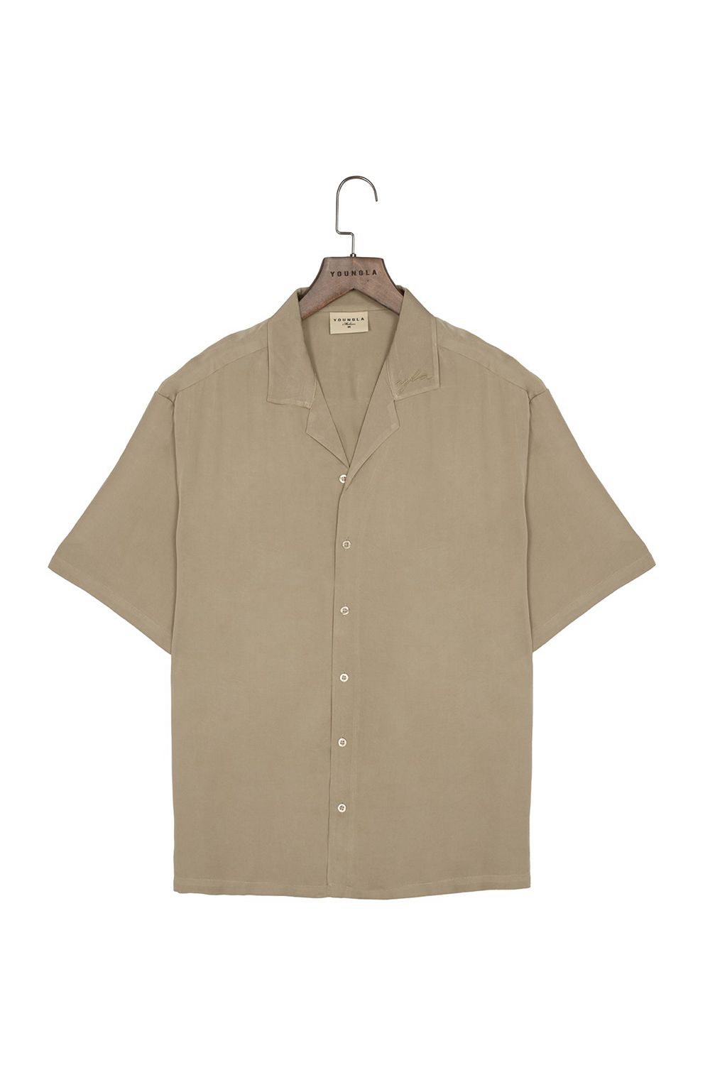 Young LA 444 - Tulum Shirts Beige Canada | OBYT-94510