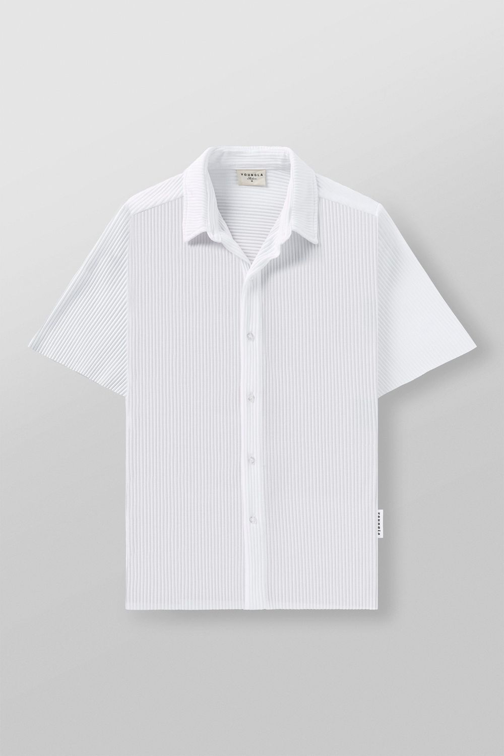 Young LA 448 - Pleated Festival Shirts White Canada | ZYUM-56423