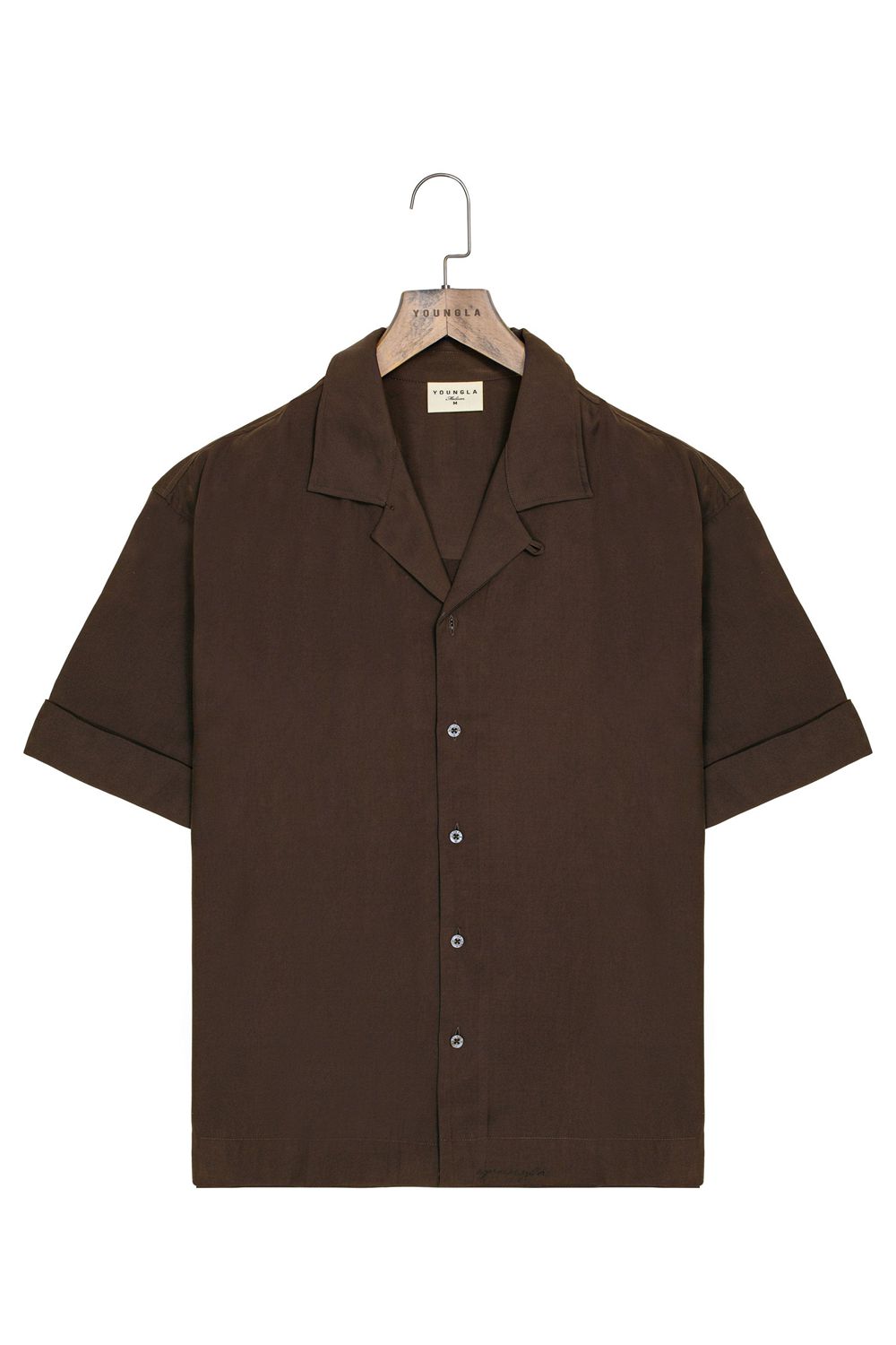 Young LA 468 Clase Shirts Brown Canada | SZBK-63925