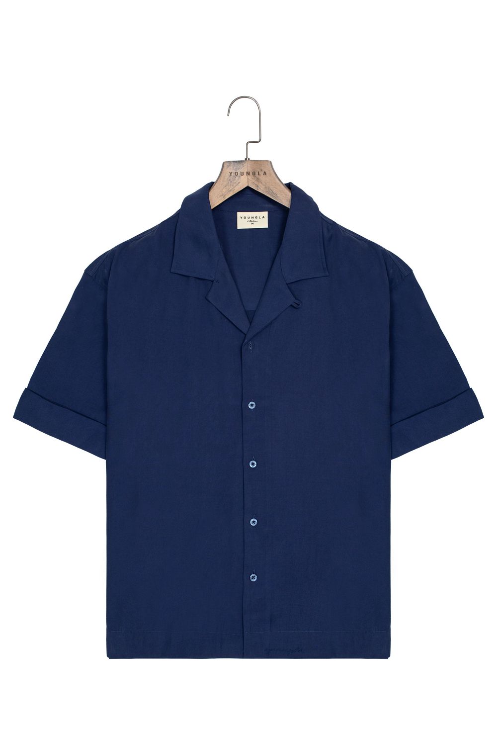 Young LA 468 Clase Shirts Dark Blue Canada | DHGL-05819