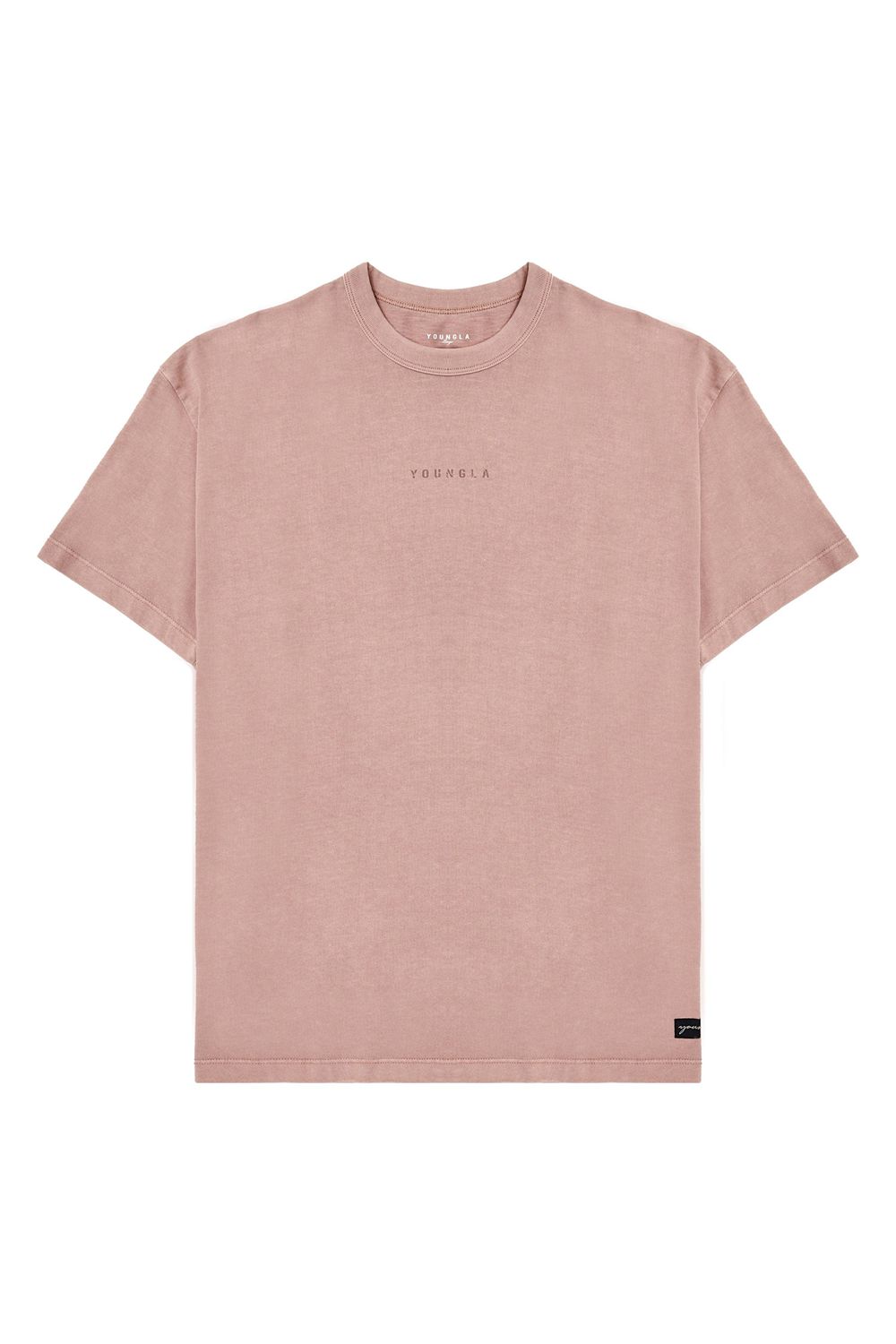 Young LA 472 - Mellow Logo Tees Pink Canada | CBMF-53046