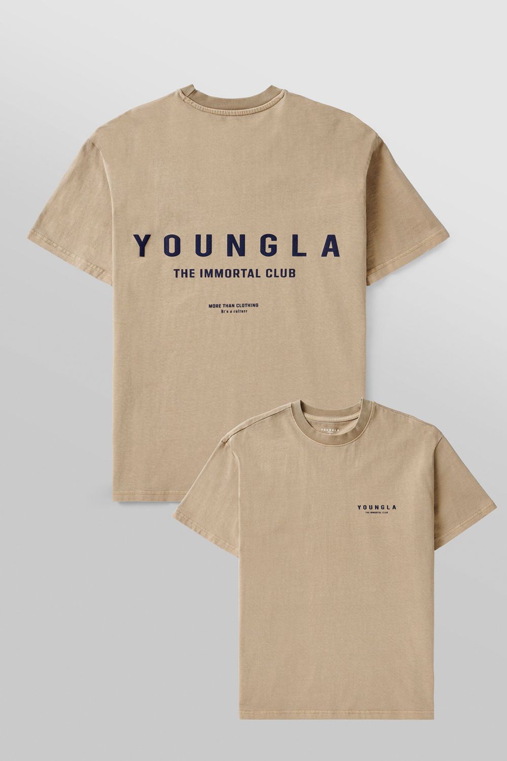 Young LA 473 - Immortal Club Tees Beige Canada | GNPW-31840