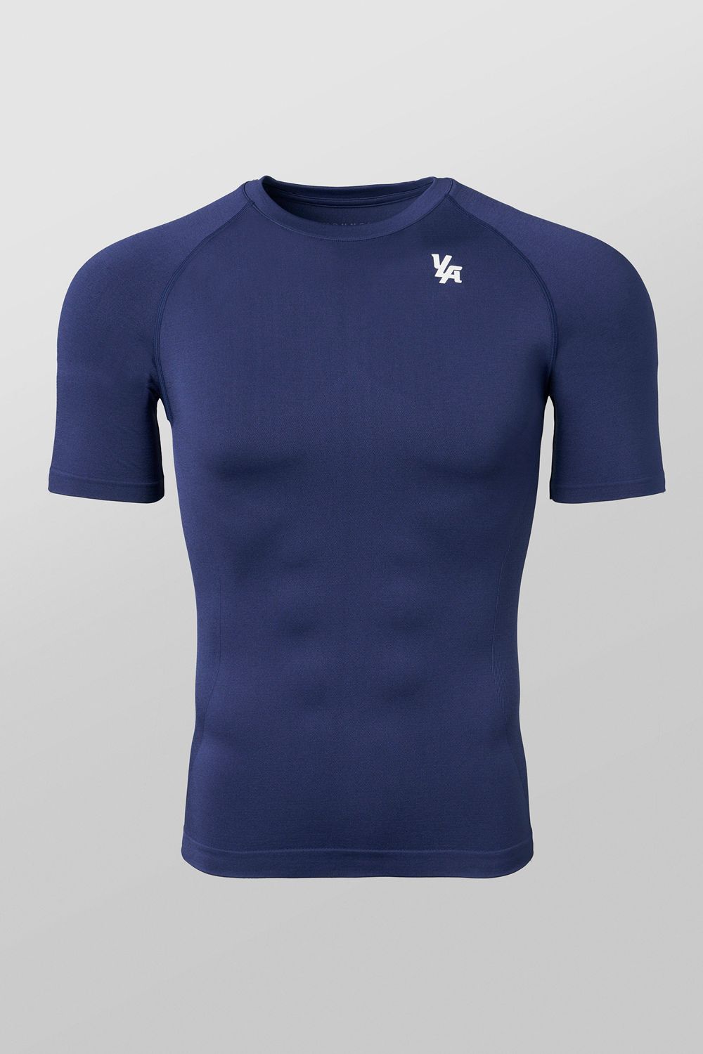 Young LA 477 - Combat Compression Tees Dark Blue Canada | UTHJ-58796