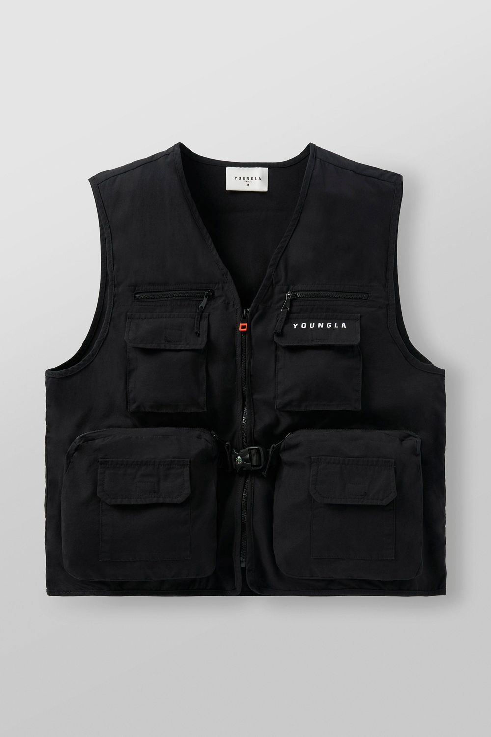 Young LA 502 - Utility Cargo Vest Black Canada | XWMN-56843