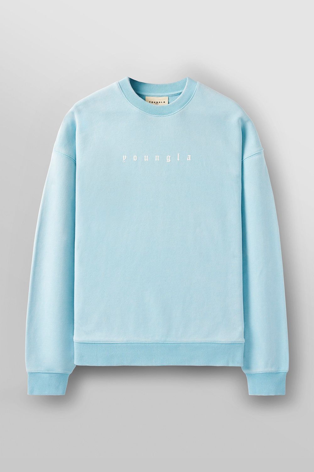 Young LA 5099 - Love Sets - Crewnecks Light Blue Canada | SVDP-96134