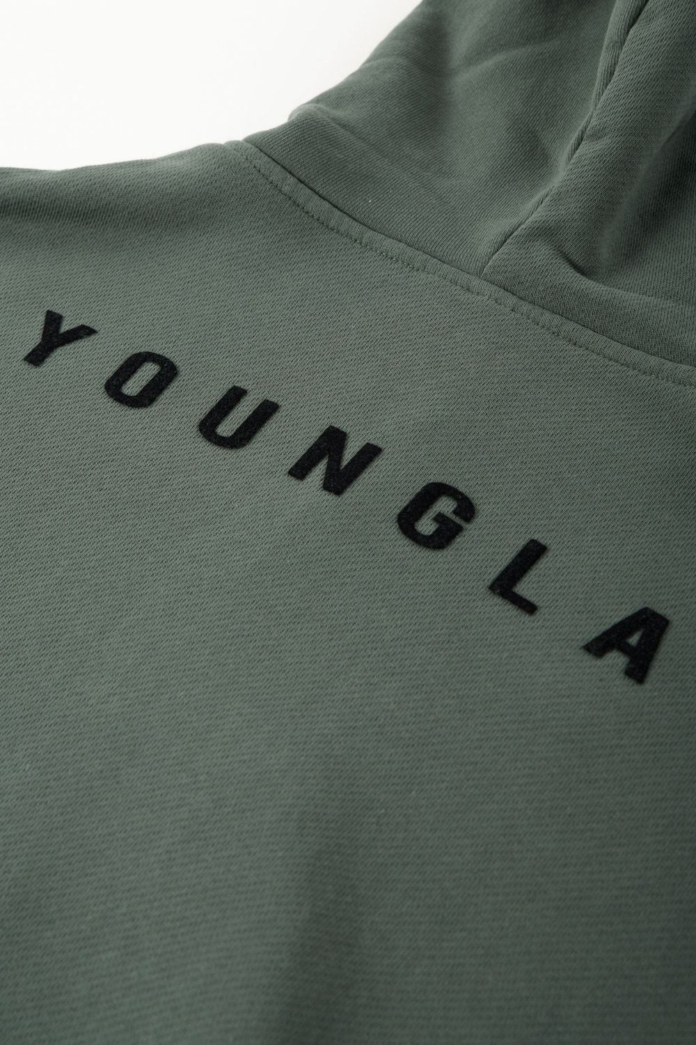 Young LA 515 Monarch Zip-Up Hoodie Olive Canada | XYNV-92170