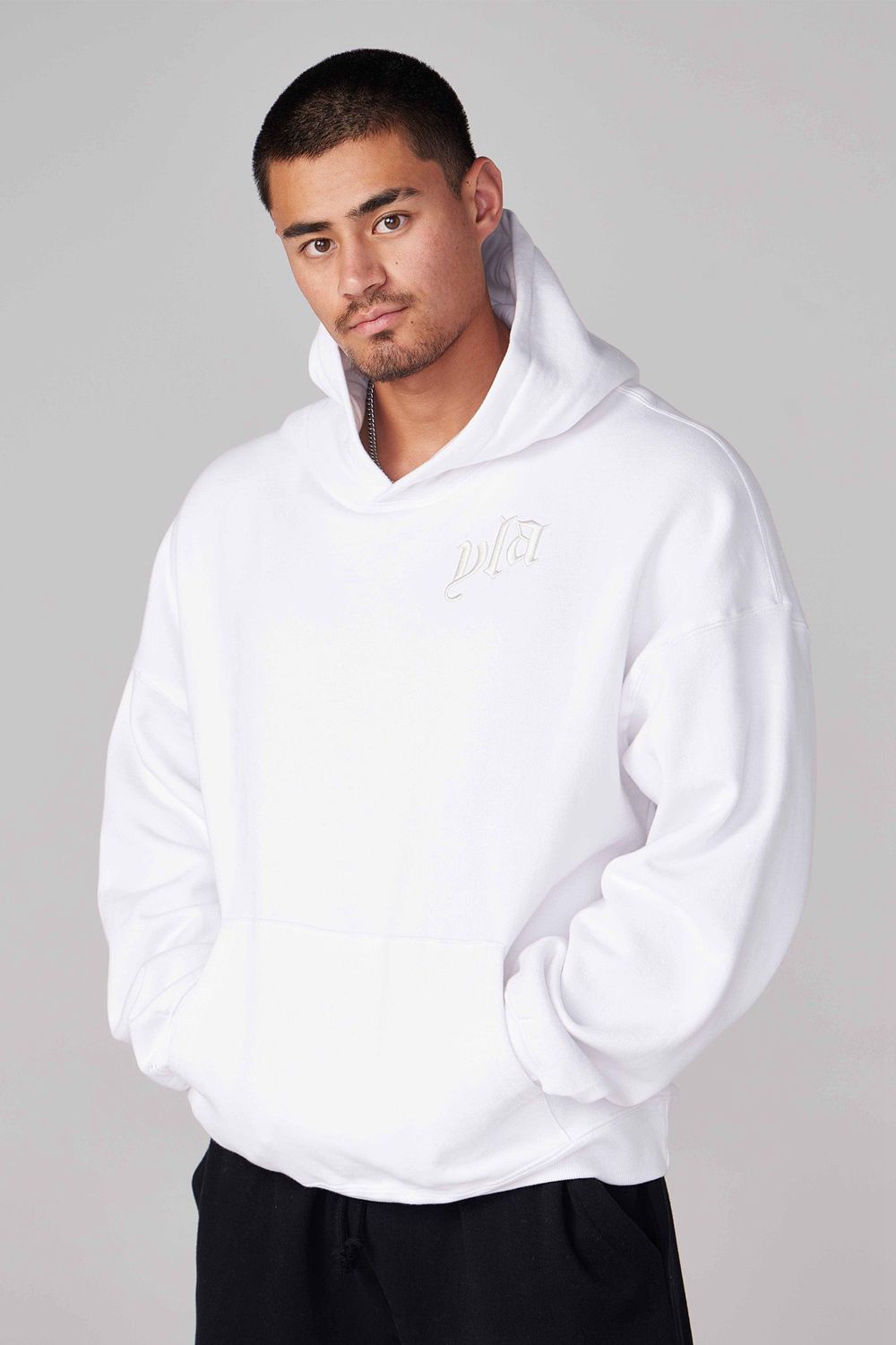 Young LA 522 - Marshmallow Hoodies White Canada | GUSC-61982