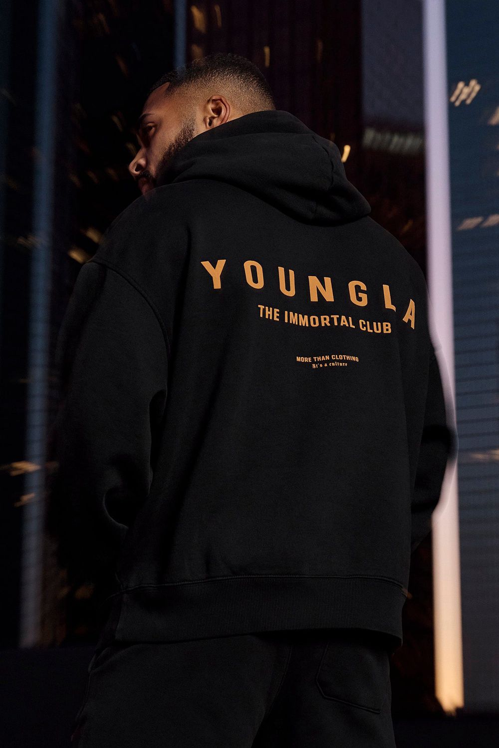 Young LA 533 - Immortal Club Hoodies Black Canada | QPYD-05624