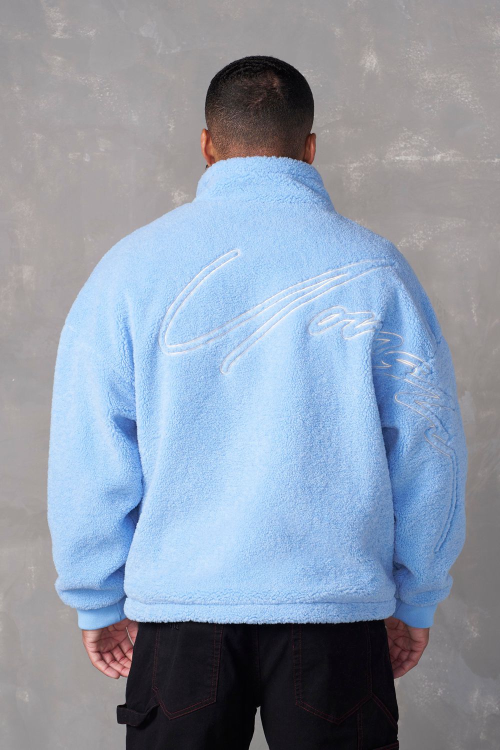 Young LA 537 - Teddy Signature Jackets Blue Canada | QHUF-35879