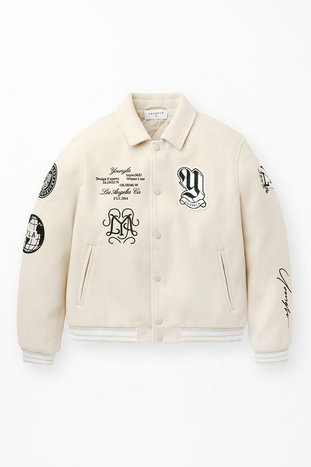 Young LA 569 - Ace Of Spade Letterman Beige Canada | USBA-95481