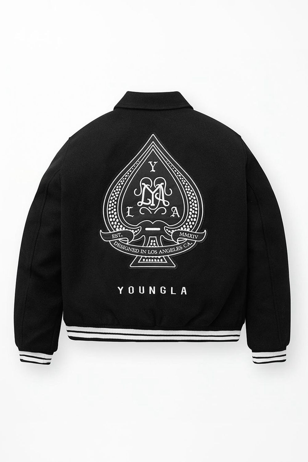 Young LA 569 - Ace Of Spade Letterman Black Canada | ZKMB-97542