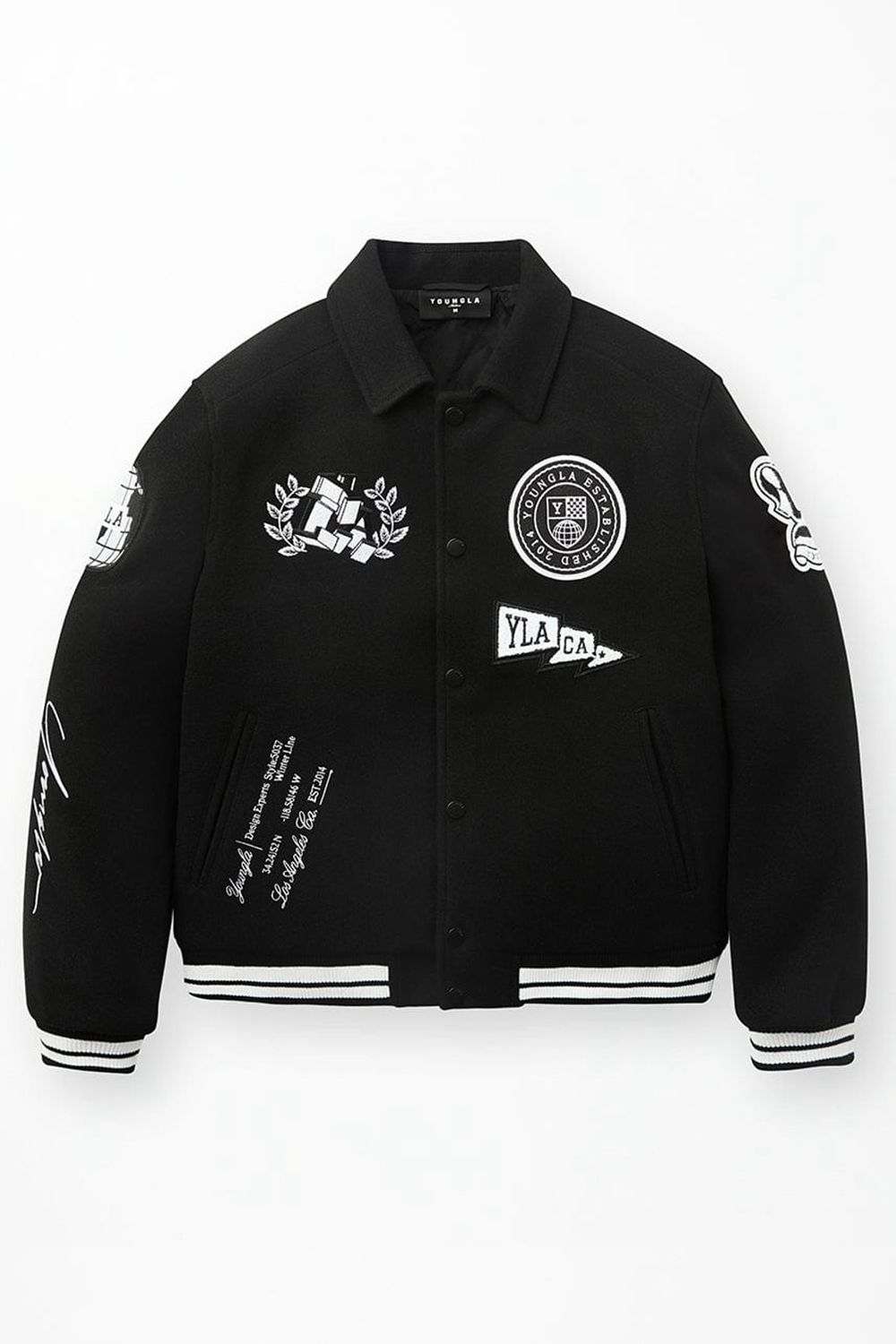 Young LA 569 - Ace Of Spade Letterman Black Canada | ZKMB-97542