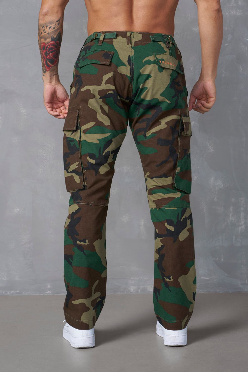 Young LA 602 - Camo Tactical Cargos Camo Canada | STER-74295