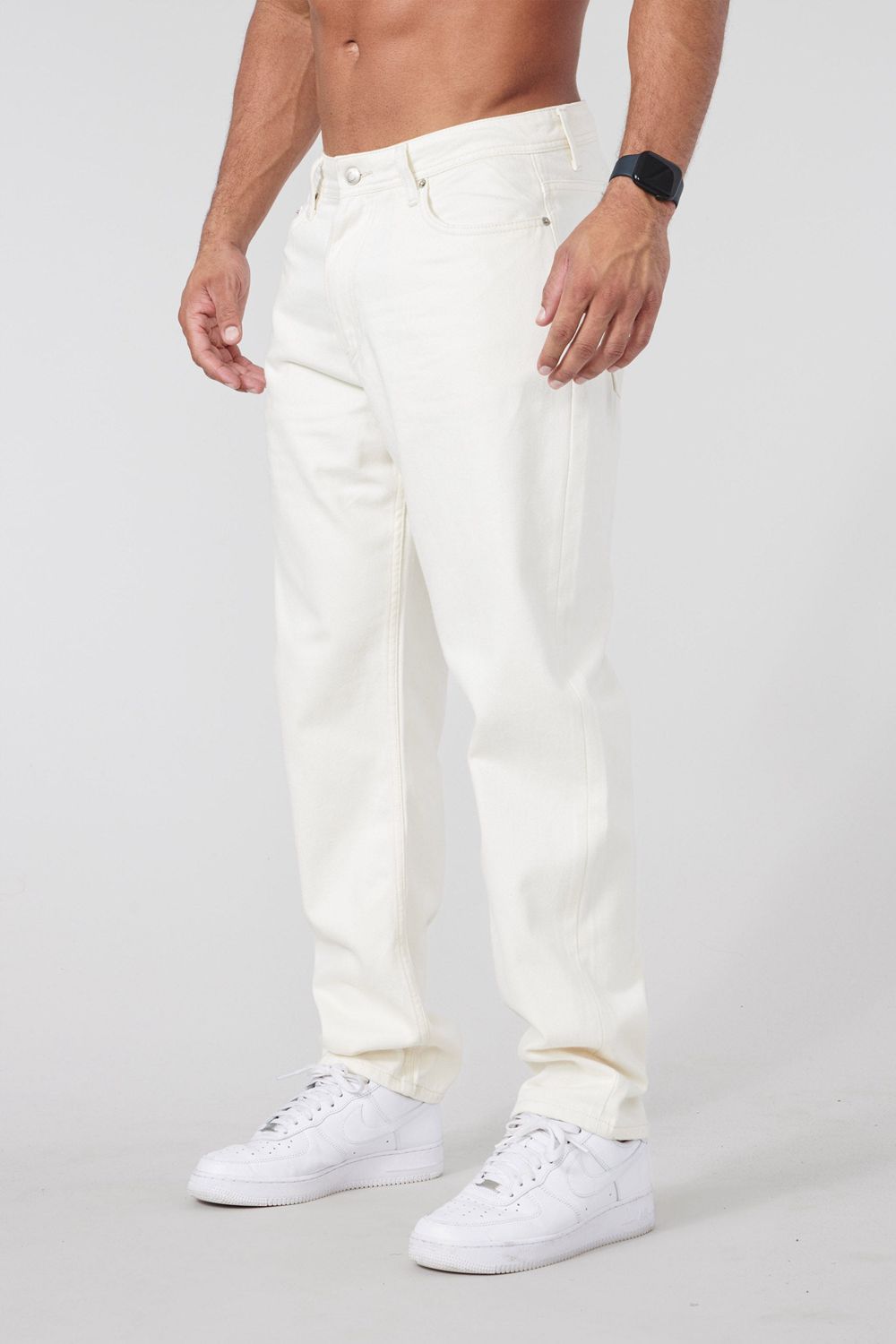 Young LA 609 - Baggy Jeans White Canada | ADQT-19682