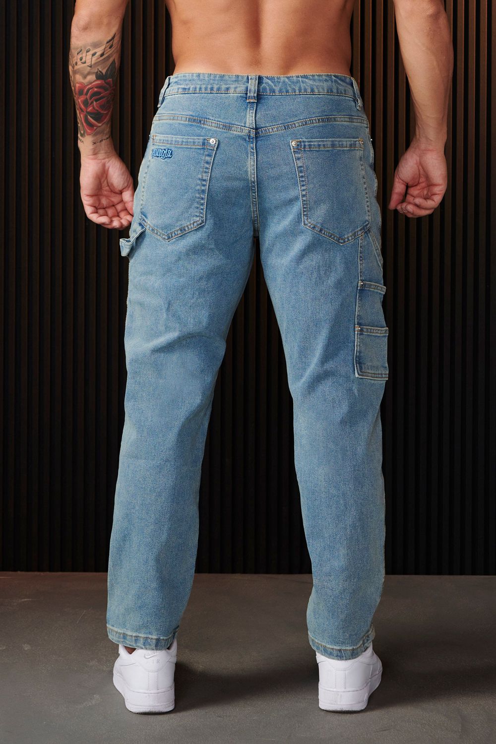 Young LA 611 - Utility Jeans Blue Canada | KANU-10925