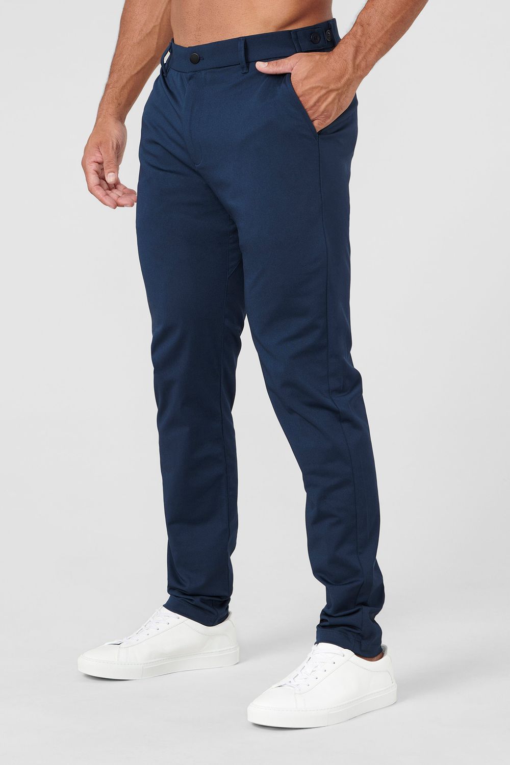 Young LA 626 Office Tech Pants Navy Canada | TLJG-28705