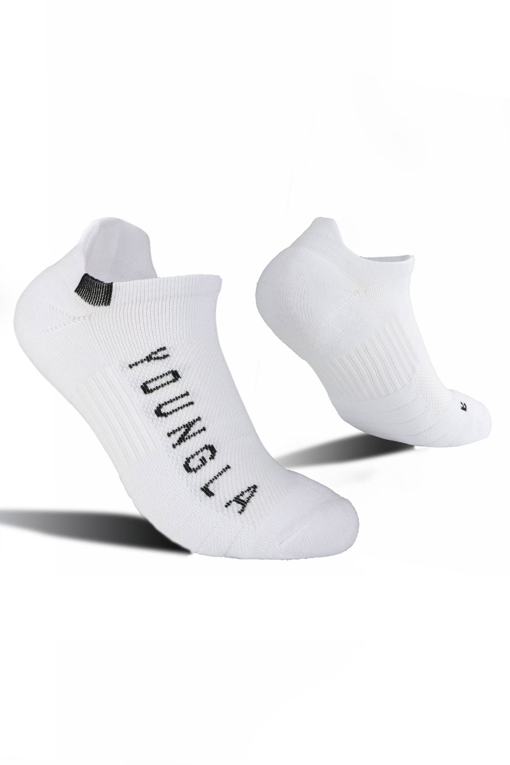 Young LA 710 Performance Ankle Socks 3-Pack White Canada | UWDV-05321