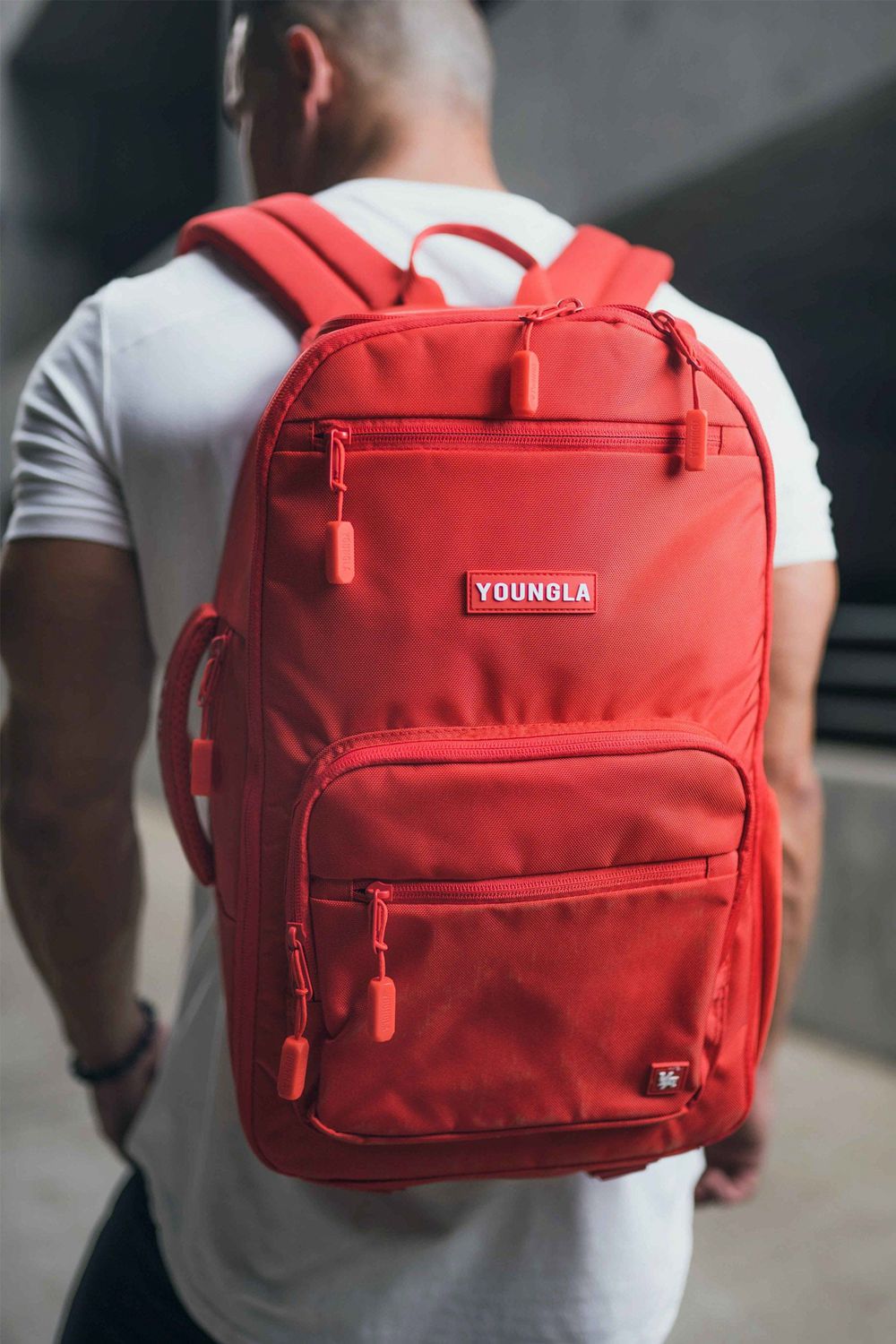 Young LA 730 Expedition Backpacks Red Canada | BJNC-65472