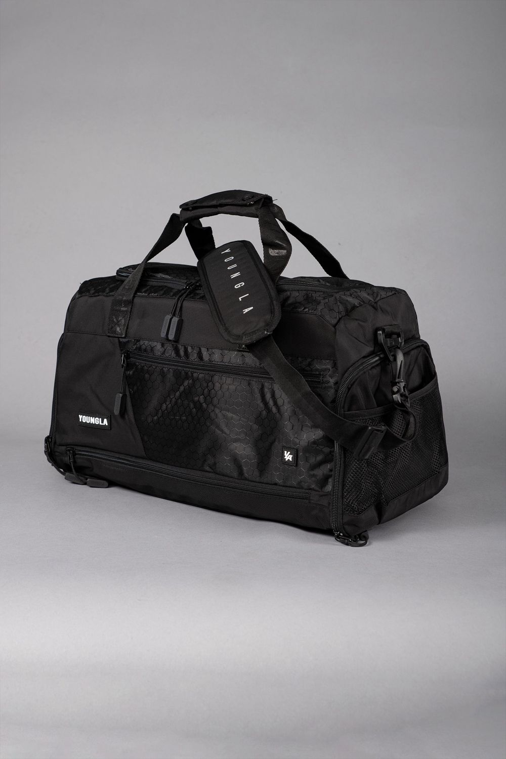 Young LA 740 Elite Duffle Bags Black Canada | VZJL-07832