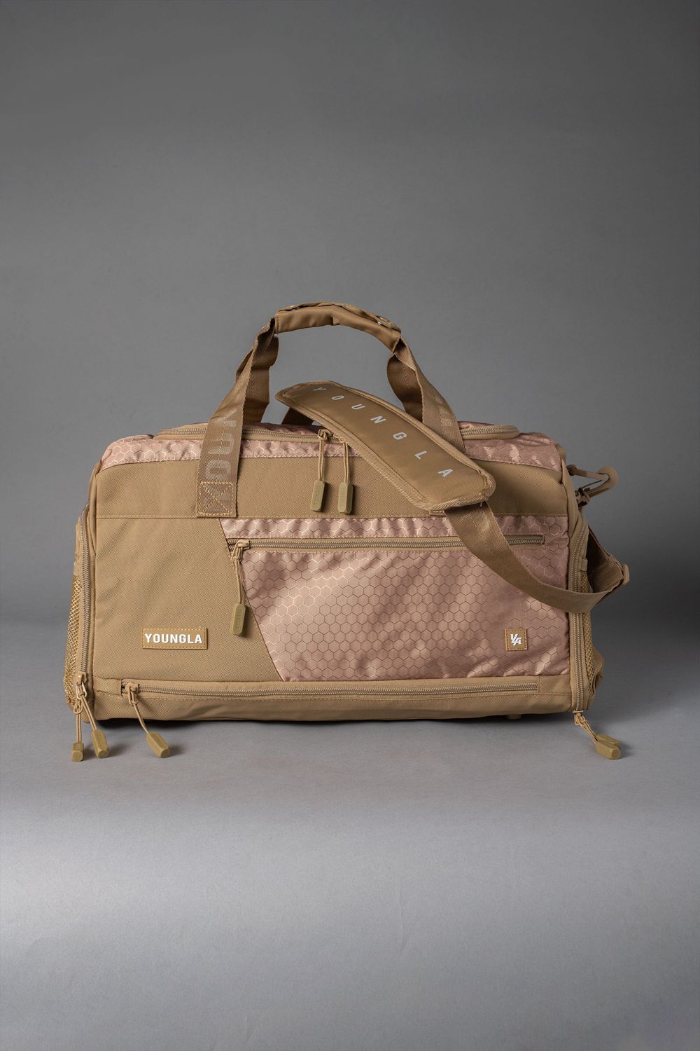 Young LA 740 Elite Duffle Bags Khaki Canada | IUFG-40625