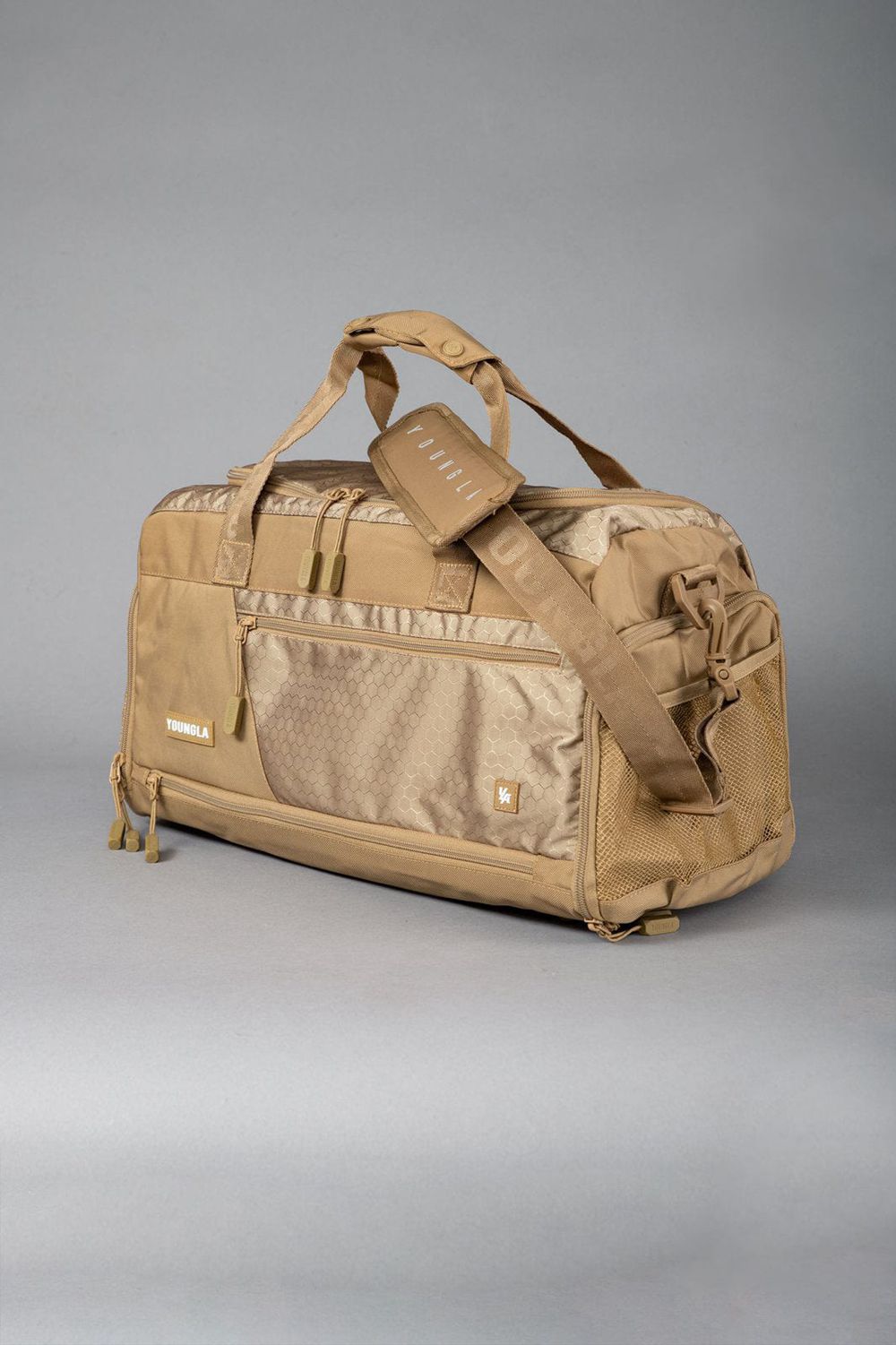 Young LA 740 Elite Duffle Bags Khaki Canada | IUFG-40625