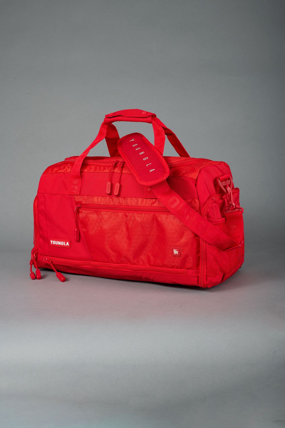 Young LA 740 Elite Duffle Bags Red Canada | PELG-45198